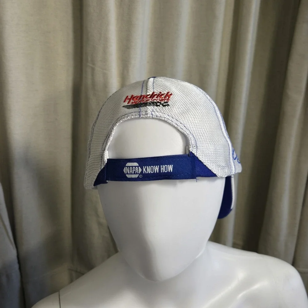 NAPA Racing Hendrick Motorsports Chase Elliott Trucker Hat Blue White Snapback